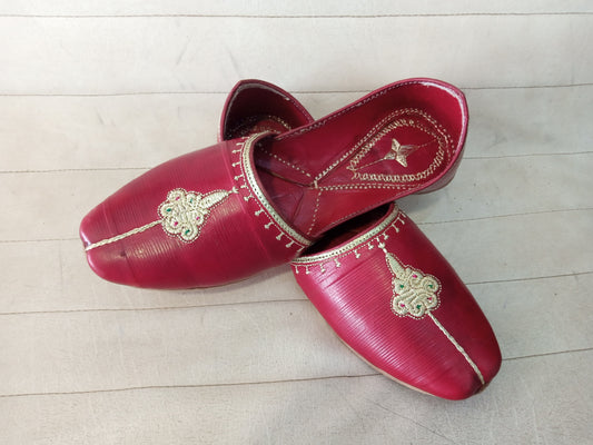Desi Jutti (Casual Trendy) Red