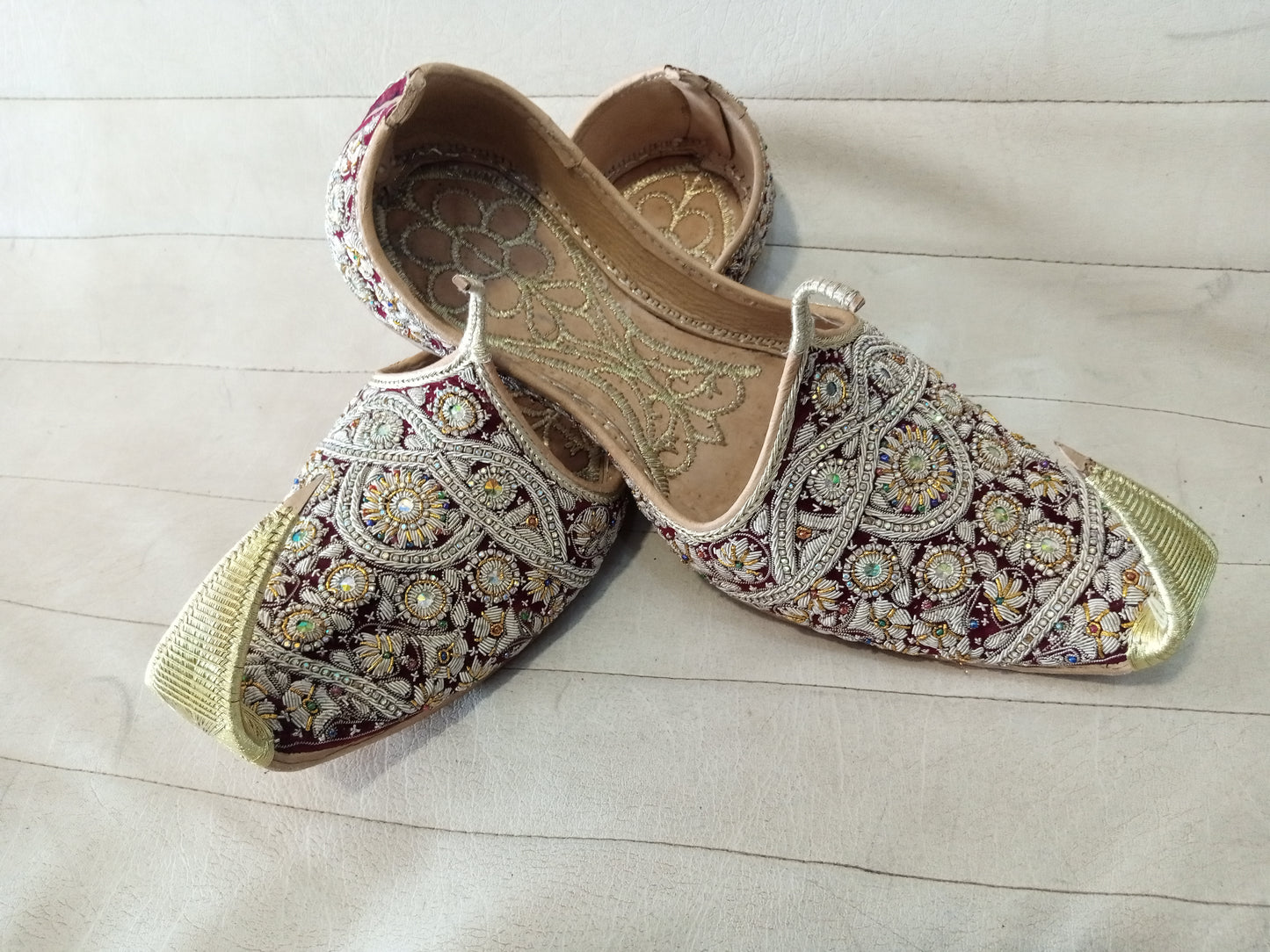 Dabka Work Khussa (Luxury Collection)