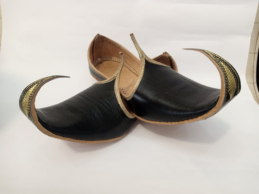 BLACK KHUSSA LIGH EMBROIDERY FOR MEN